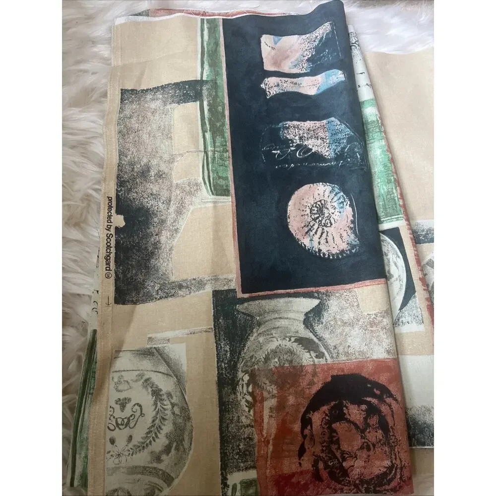 Vtg Texoprint Netherlands Fabric Lot 3 Original Design 417-34026 Cotton Quilt